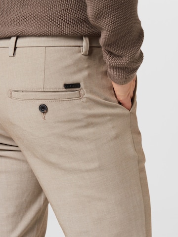 Coupe slim Pantalon chino 'Marco Connor' JACK & JONES en beige