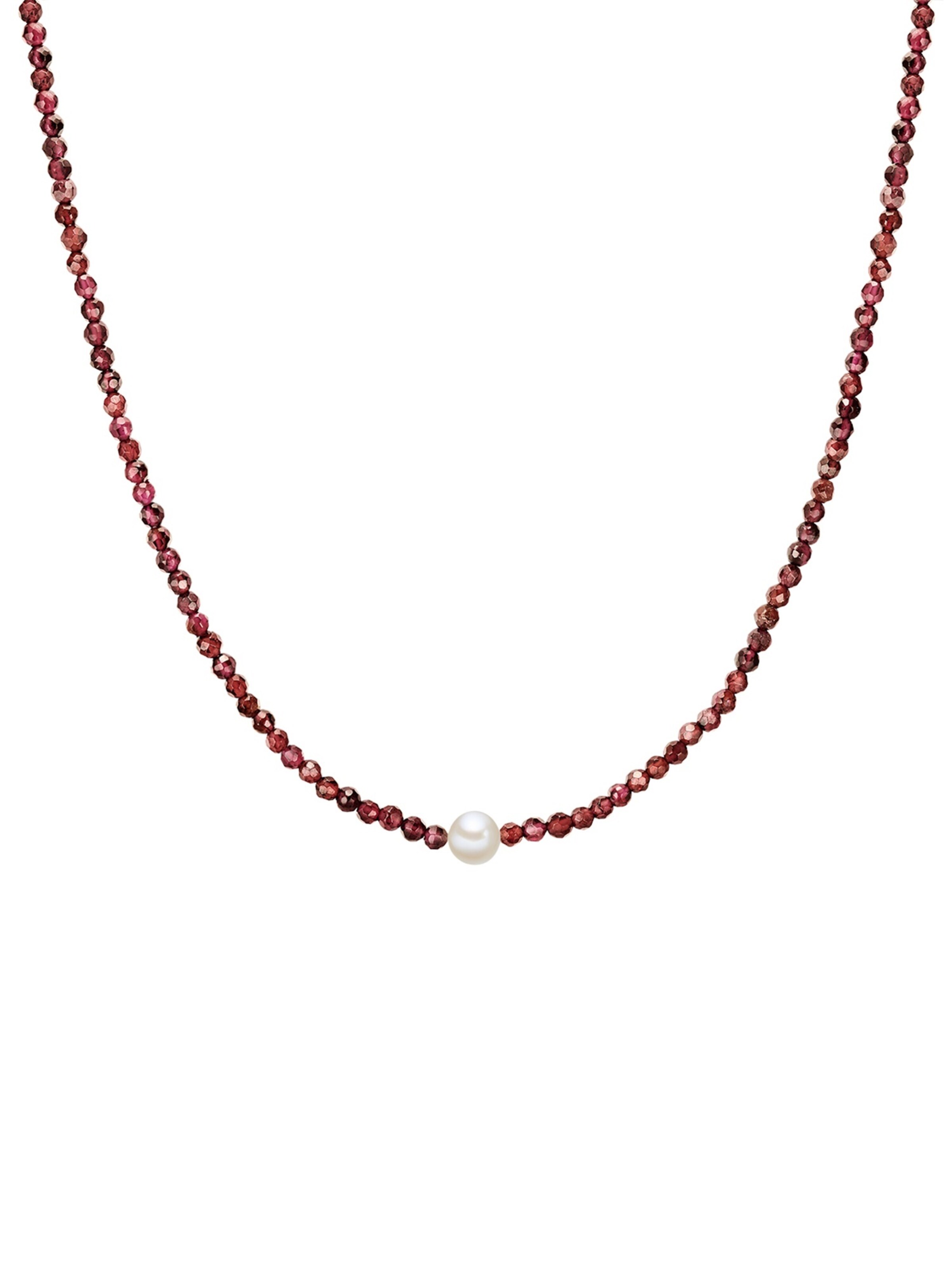 Valero Pearls Ketting in Rood