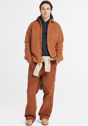 TIMBERLAND Fleece Jacket in Orange