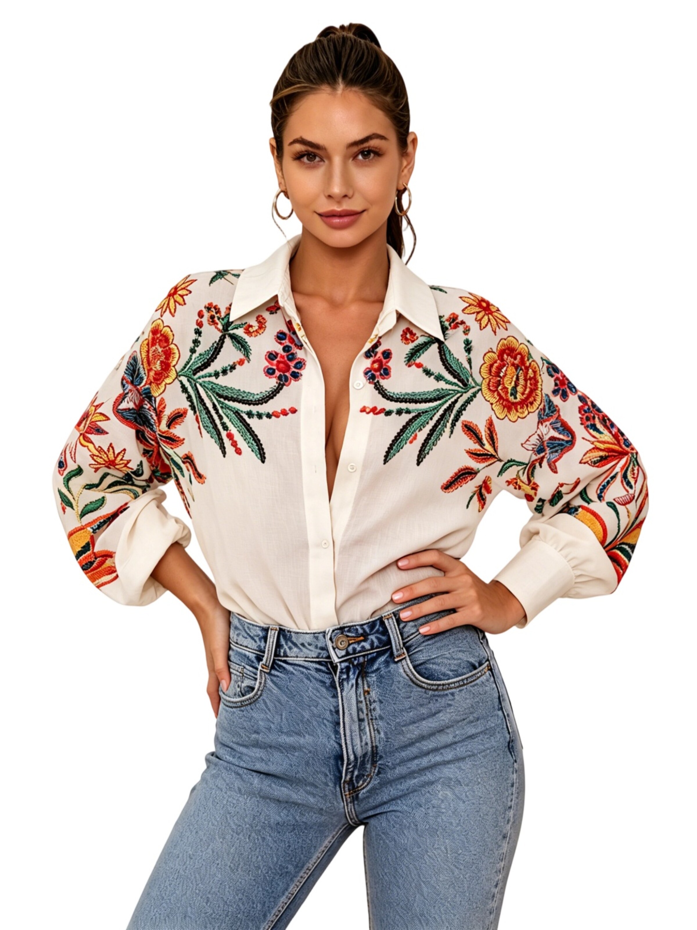 Yesfashion Blouse in XL in Mixed colors, Item view
