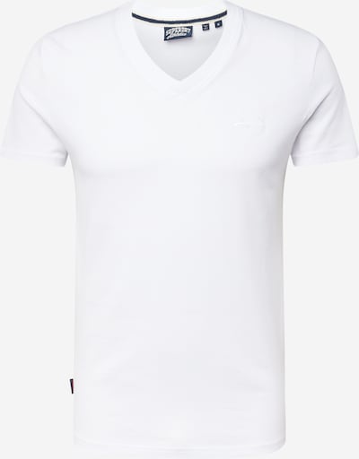 Superdry T-Shirt en blanc, Vue avec produit