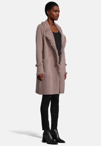 RINO & PELLE Strickmantel 'Catena' in Lila