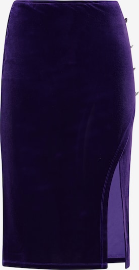 Sijonas iš faina, spalva – tamsiai violetinė, Prekių apžvalga