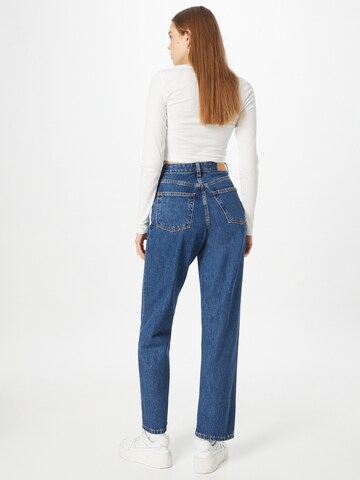 Monki Wide Leg Jeans i blå