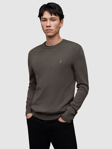 Pullover di AllSaints in verde: frontale