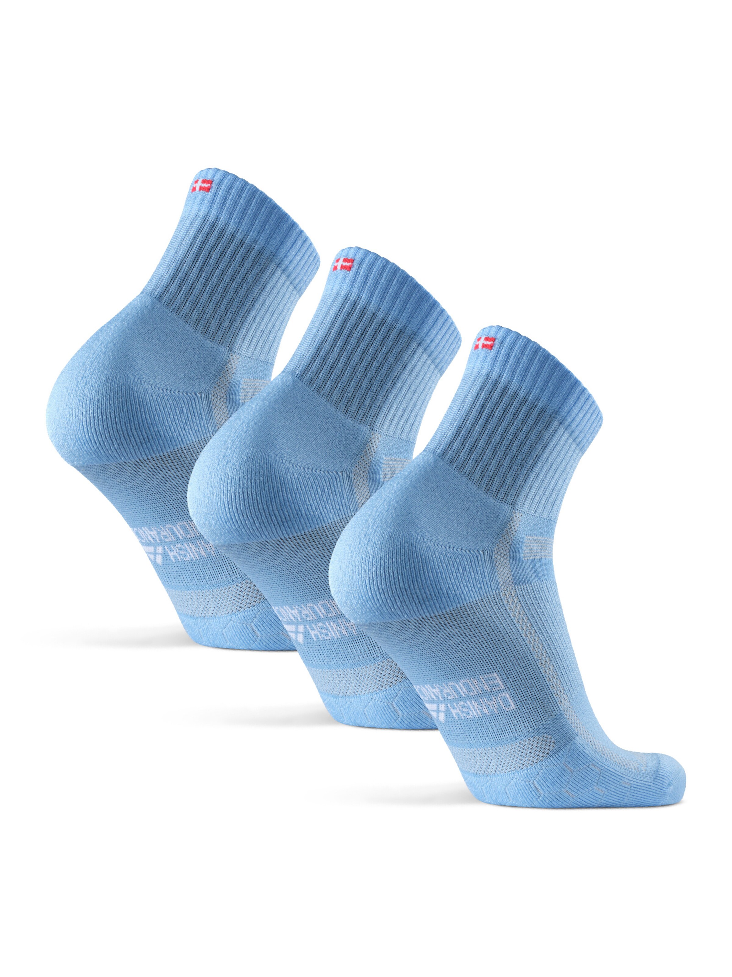DANISH ENDURANCE Sports socks 'Long Distance' in Blue