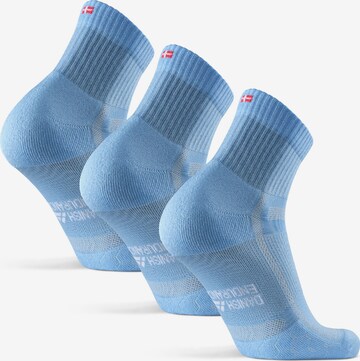 Chaussettes de sport 'Long Distance' DANISH ENDURANCE en bleu