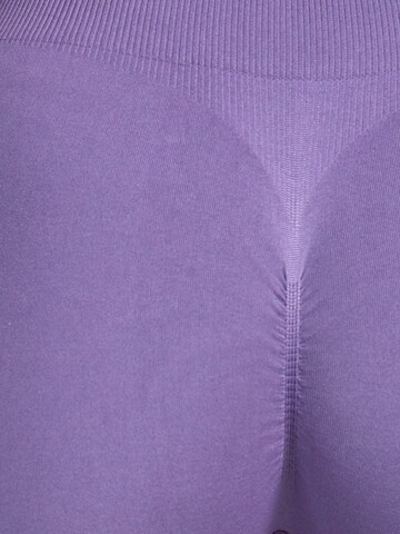 Smilodox Skinny Leggings 'Slayton Scrunch' in Lila