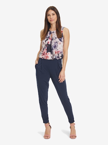 Vera Mont Jumpsuit in Blauw: voorkant