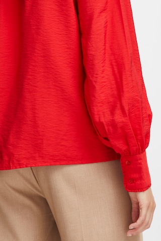 b.young Blouse 'Ilano' in Red