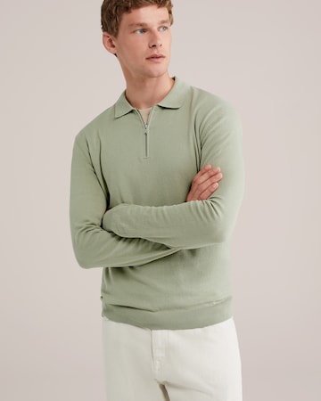 WE Fashion Shirt in Green: front