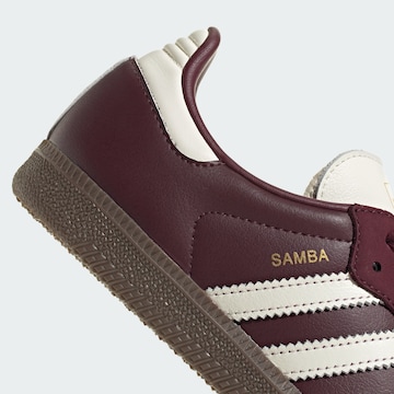 Baskets basses 'Samba' ADIDAS ORIGINALS en rouge