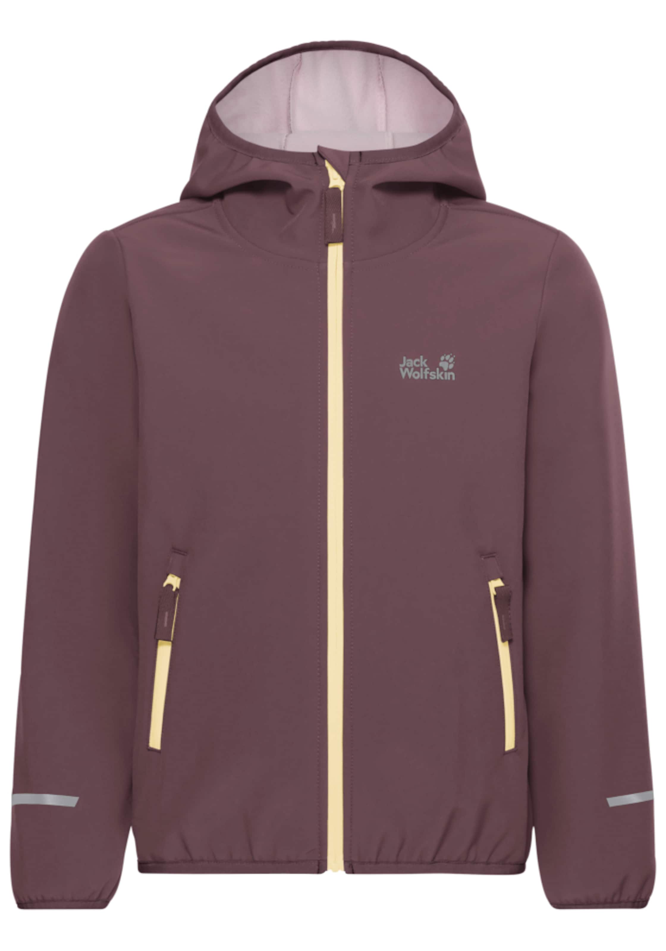 JACK WOLFSKIN Outdoor jacket in Purple: front