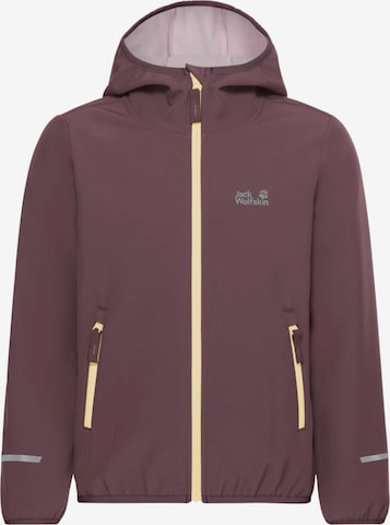 JACK WOLFSKIN Outdoor jacket in Purple: front