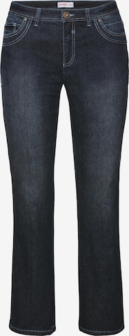 SHEEGO Bootcut Jeans 'Maila' in Blau: predná strana