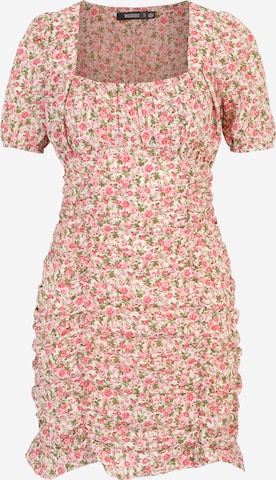 Missguided Dress 'MILKMAID' in Pink: front