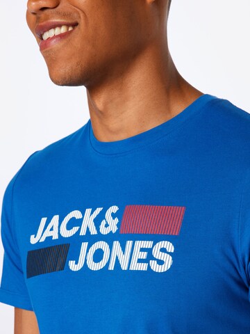 JACK & JONES - Camiseta en azul