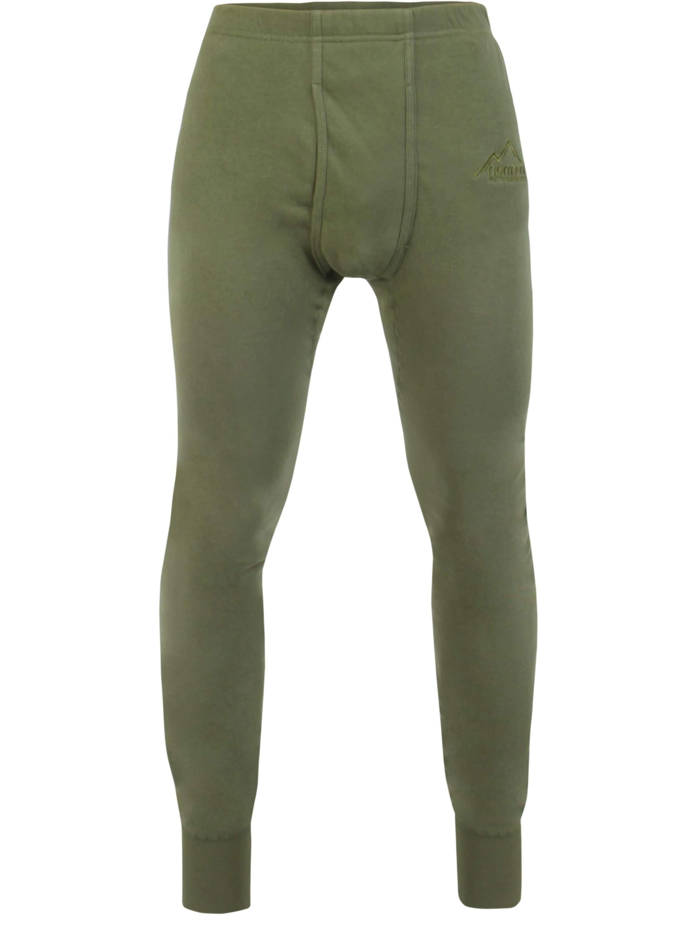 normani Lange Unterhose 'Inuvik' in Grün: Vorderseite