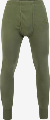 normani Lange Unterhose 'Inuvik' in Grün: Vorderseite
