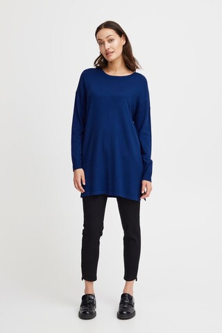 Fransa Sweater 'Blume Tu 4' in Blue