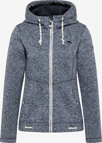 Schmuddelwedda Fleece Jacket in Grey: front