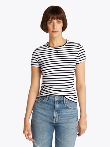 T-shirt 'Essential' Tommy Jeans en bleu : devant