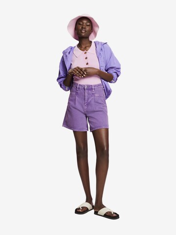 ESPRIT Regular Pants in Purple