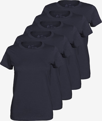 Cotton Prime T-Shirt in Blau: Vorderseite
