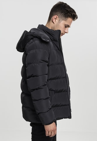 Urban Classics Winter Jacket in Black