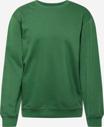 WEEKDAY Sweatshirt i grøn: forside