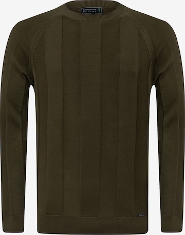 Pullover 'London' di Sir Raymond Tailor in verde: frontale