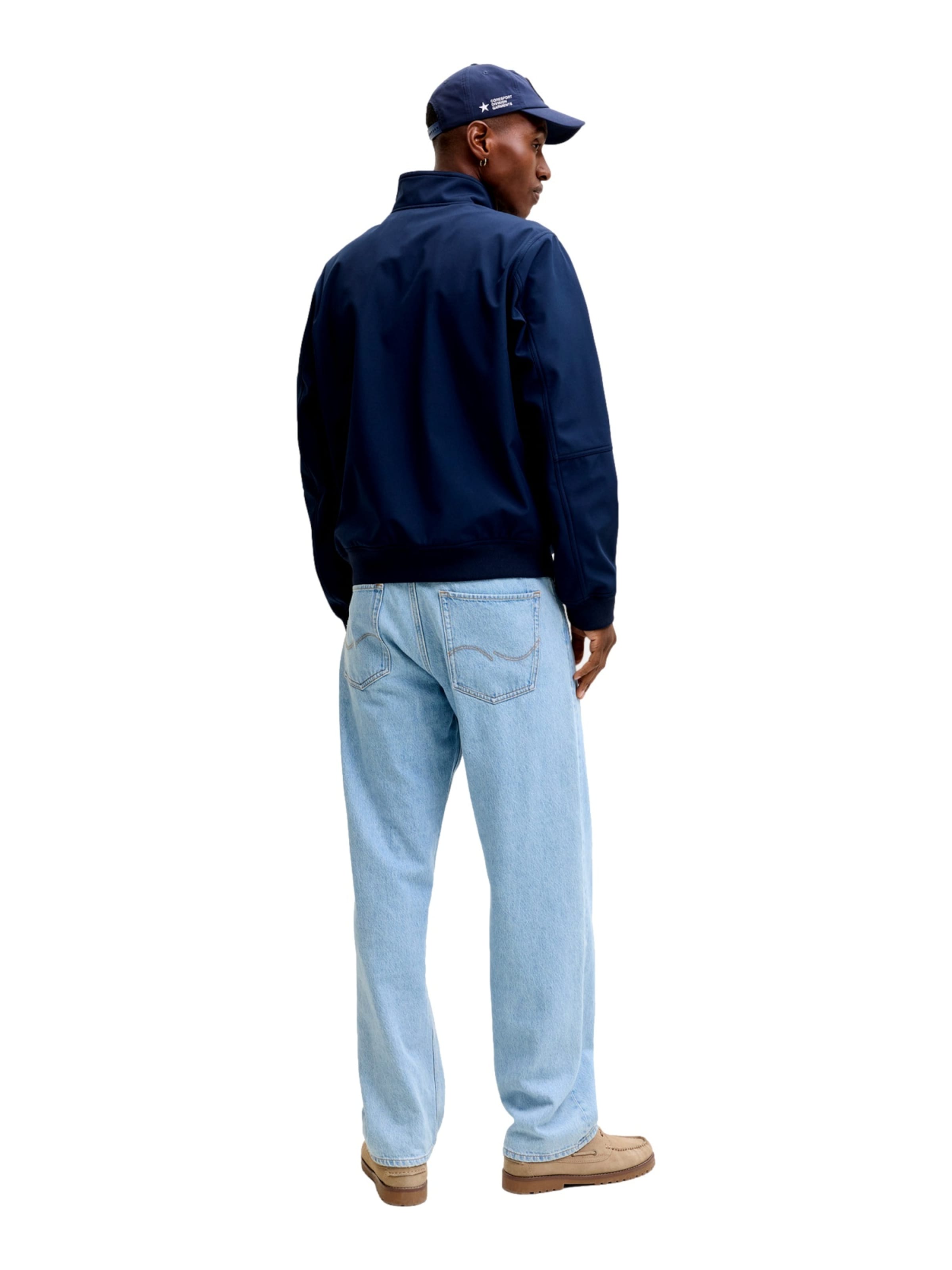 JACK & JONES Prehodna jakna 'JJEParker' | modra barva