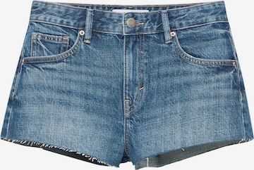 Pull&Bearregular Traperice - plava boja: prednji dio