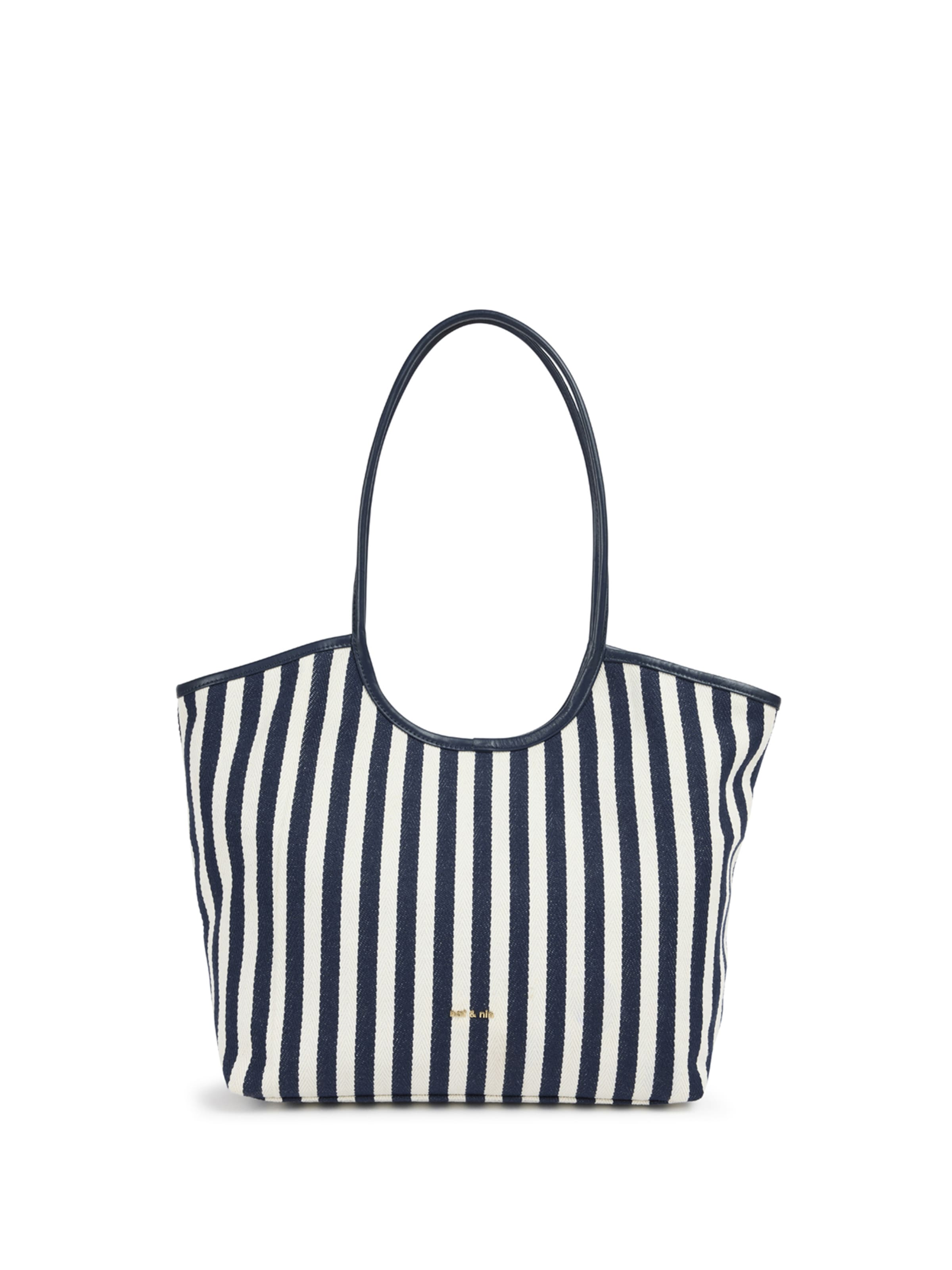 Nat&Nin Shopper 'Milan' in Blauw: voorkant