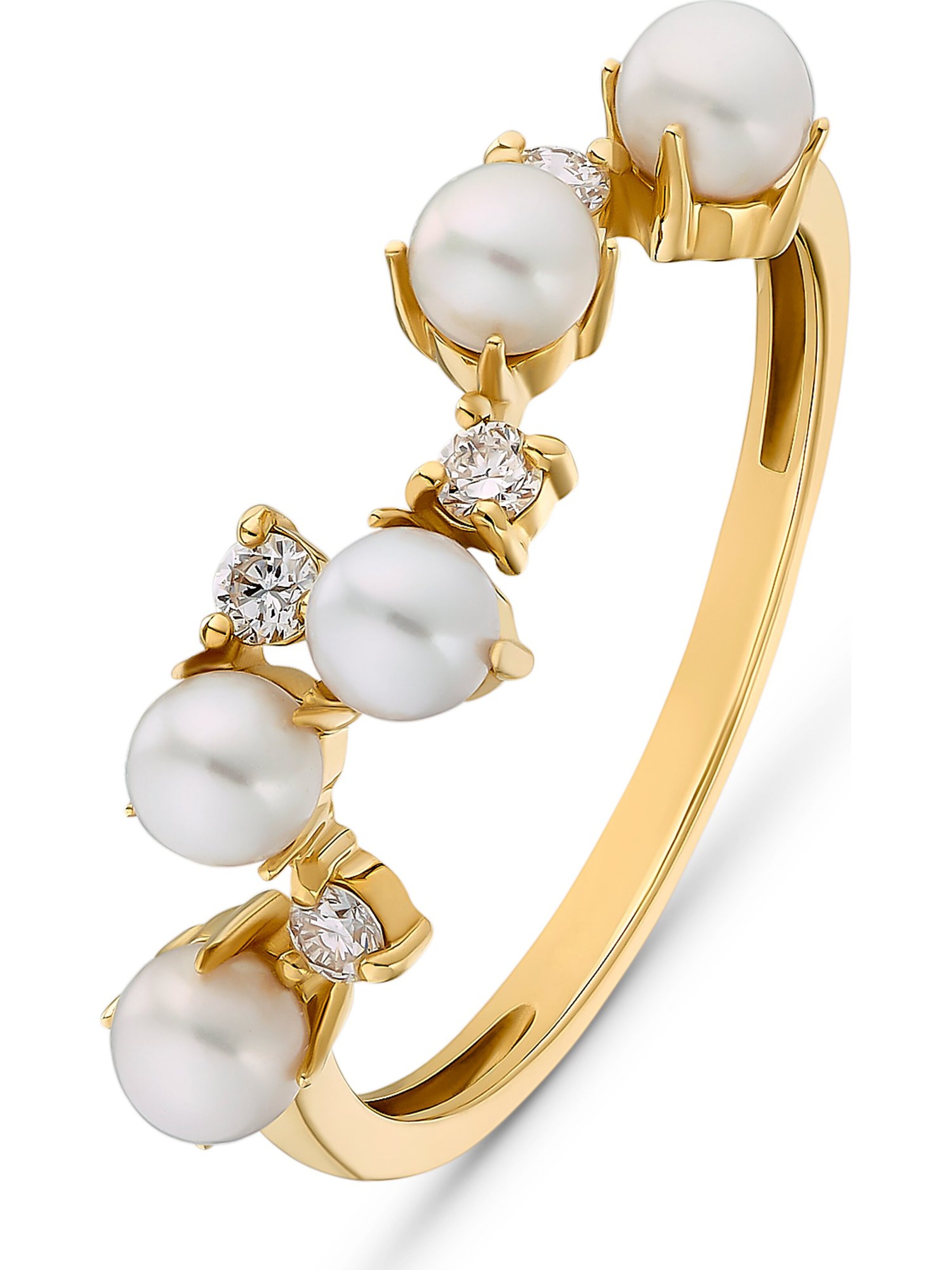 YAMŌKO Ring in Gelb: Vorderseite