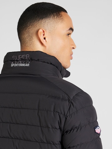 Superdry Between-Season Jacket 'Fuji' in Black