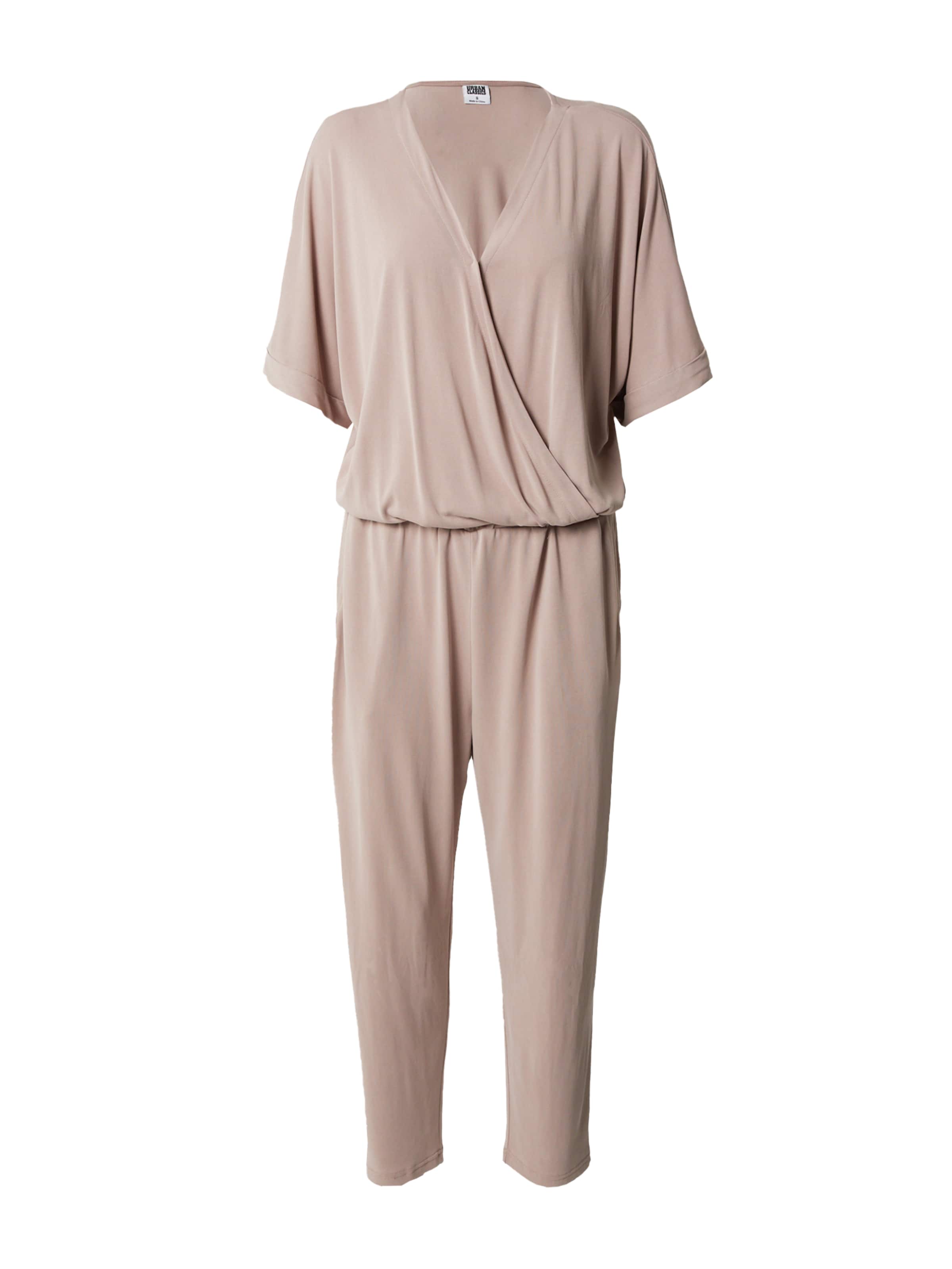 Urban Classics Jumpsuit in Roze: voorkant
