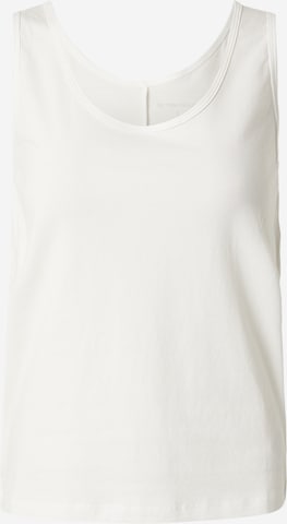 balta TOM TAILOR Palaidinė be rankovių: priekis