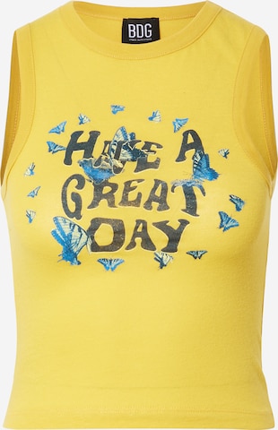 BDG Urban Outfitters Top in Yellow: front
