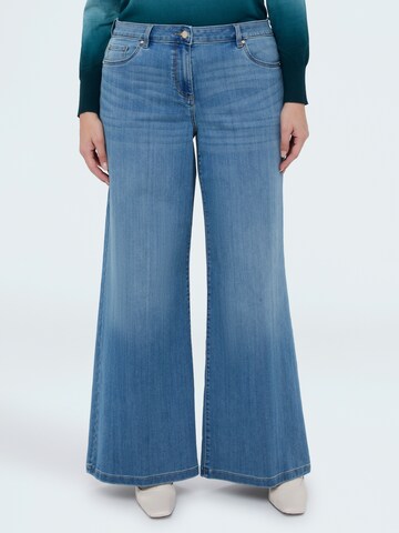 Fiorella Rubino Wide leg Jeans in Blue