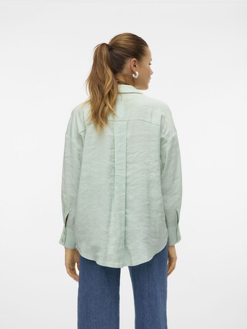 VERO MODA Blouse 'VMQueeny' in Green