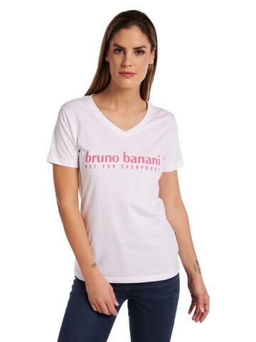 BRUNO BANANI T-Shirt 'Ashley' in Weiß: predná strana