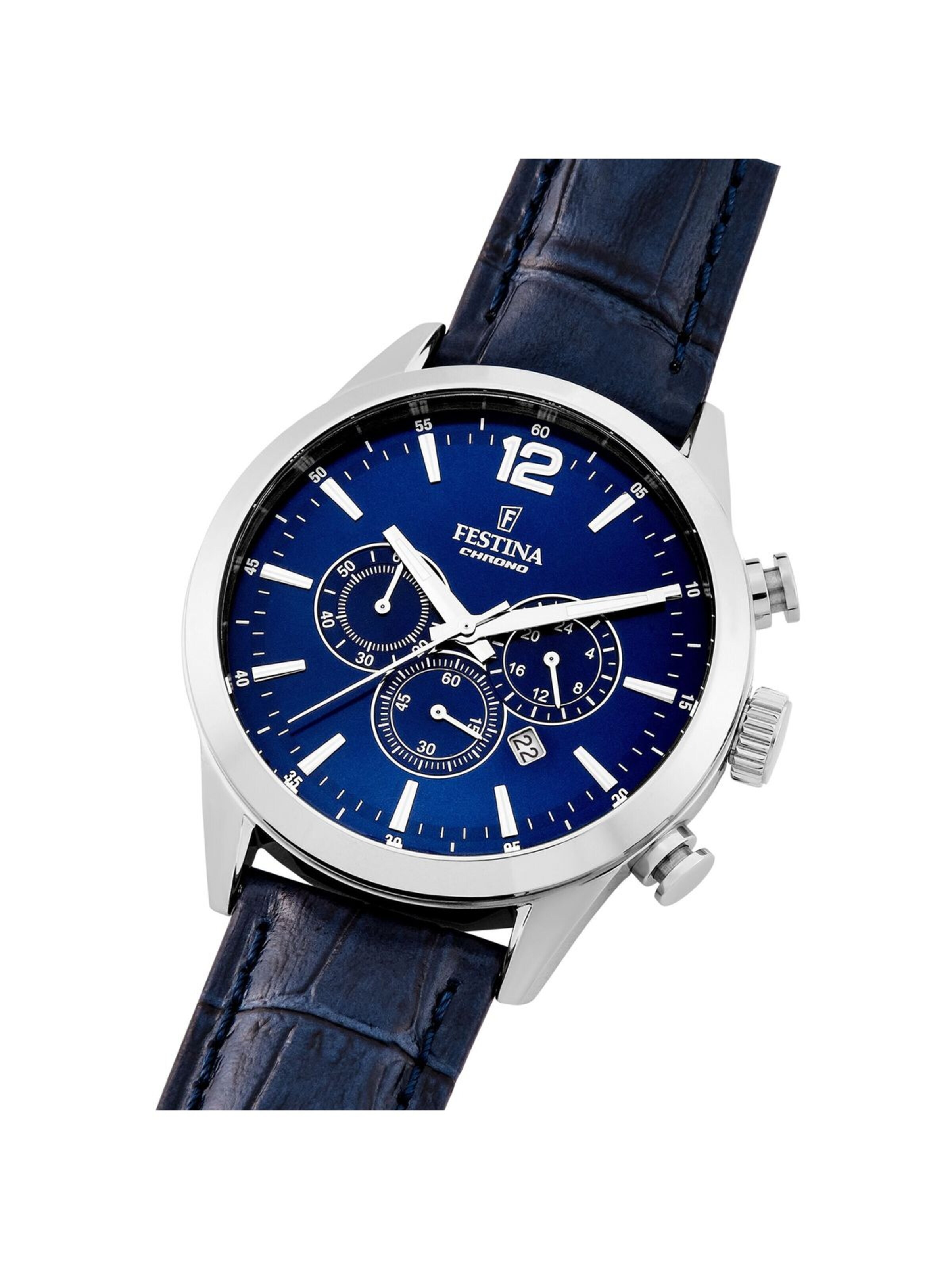 FESTINA Analoguhr 'TIMELESS CHRONOGRAPH'‌‌ in Blau
