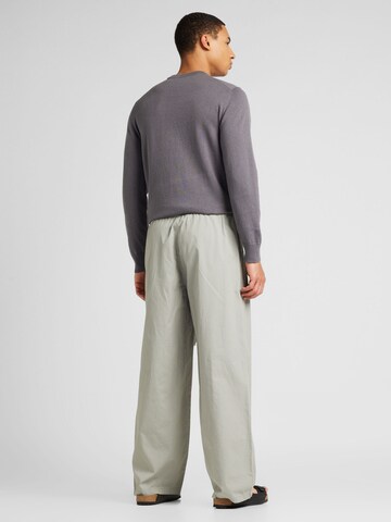 WEEKDAY Loose fit Trousers 'London' in Grey