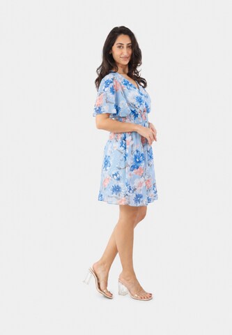 Elara Dress in Blue
