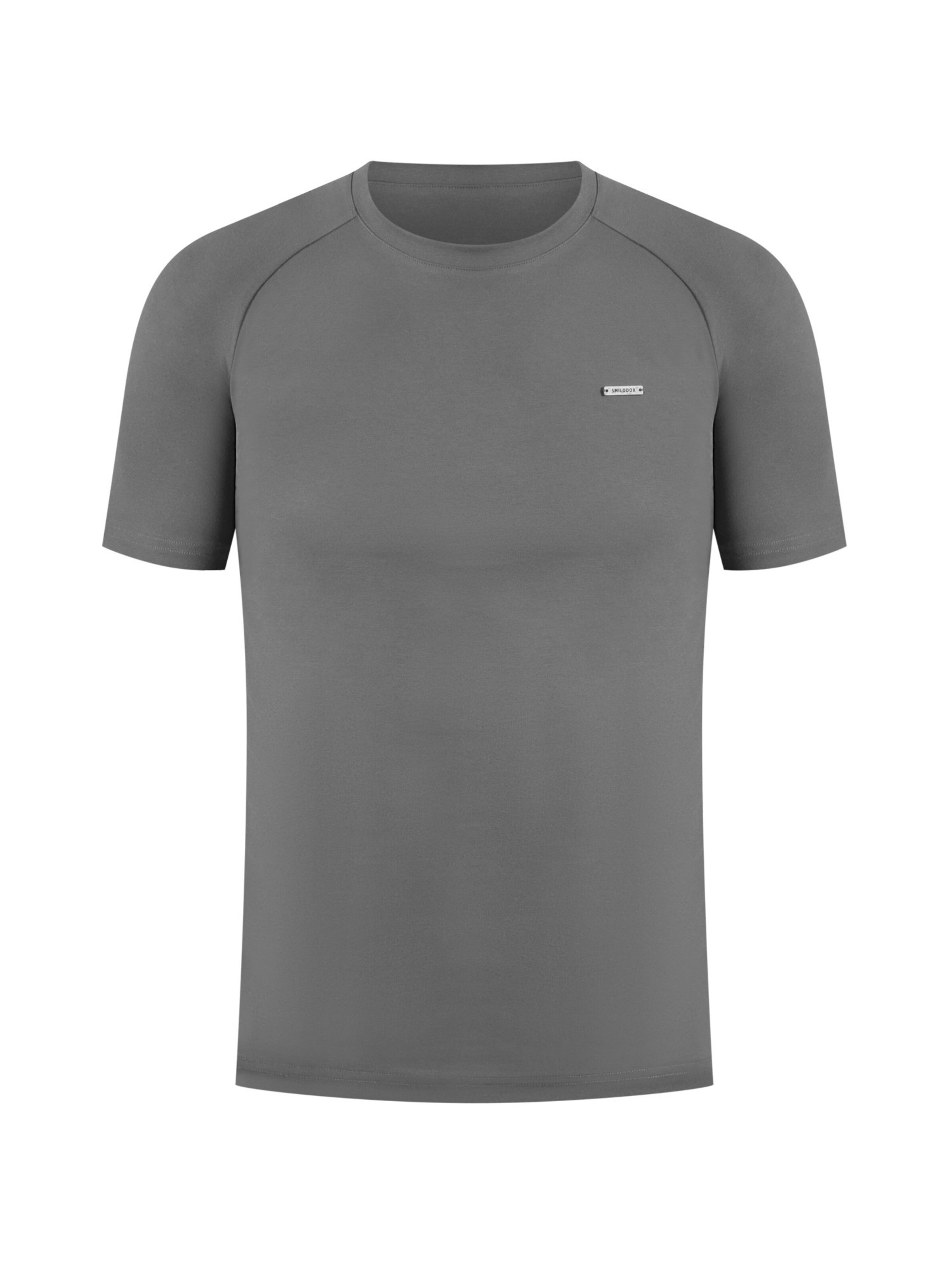 T-Shirt 'Thilo' Smilodox en gris : devant