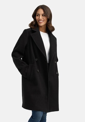 Cappotto di mezza stagione 'Frostjuwel 14' di NAVAHOO in nero: frontale