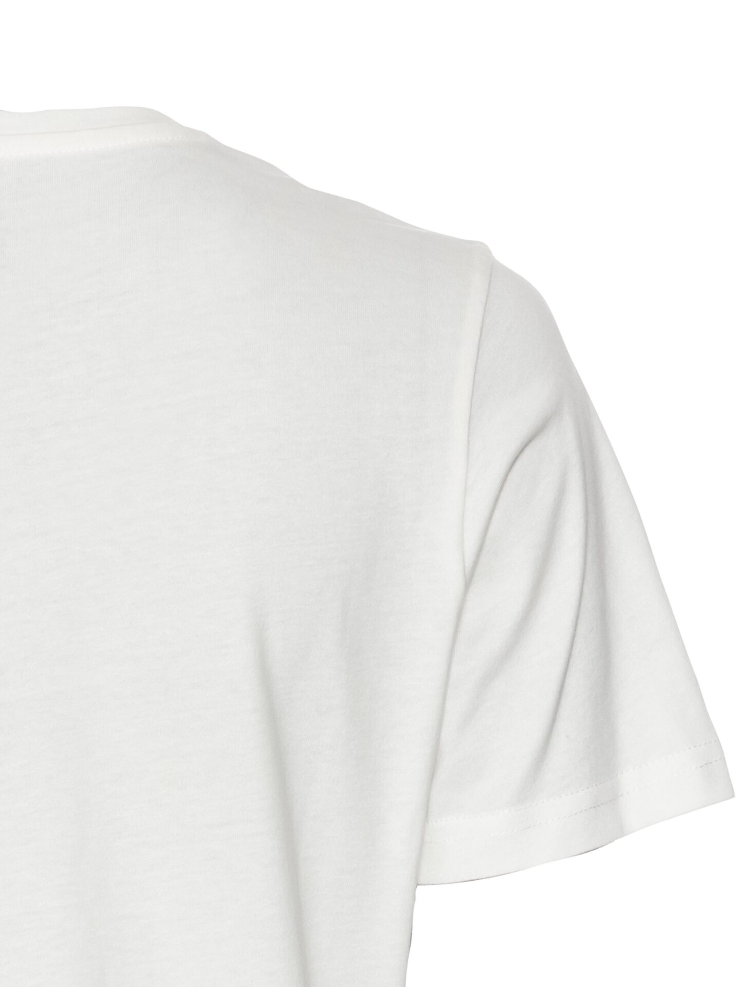 CAMEL ACTIVE T-Shirt mit Print aus nachhaltiger Baumwolle in Weiß