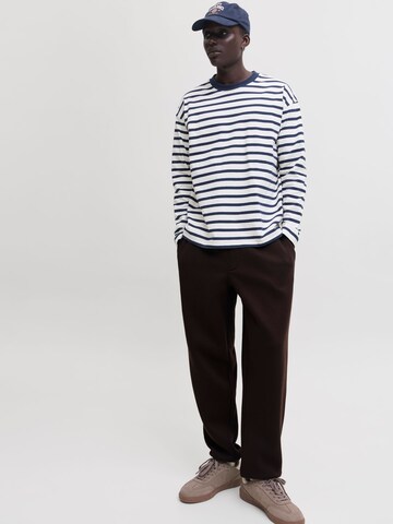 JACK & JONES Baggy Hose 'JPSTKarl Bradley' in Braun
