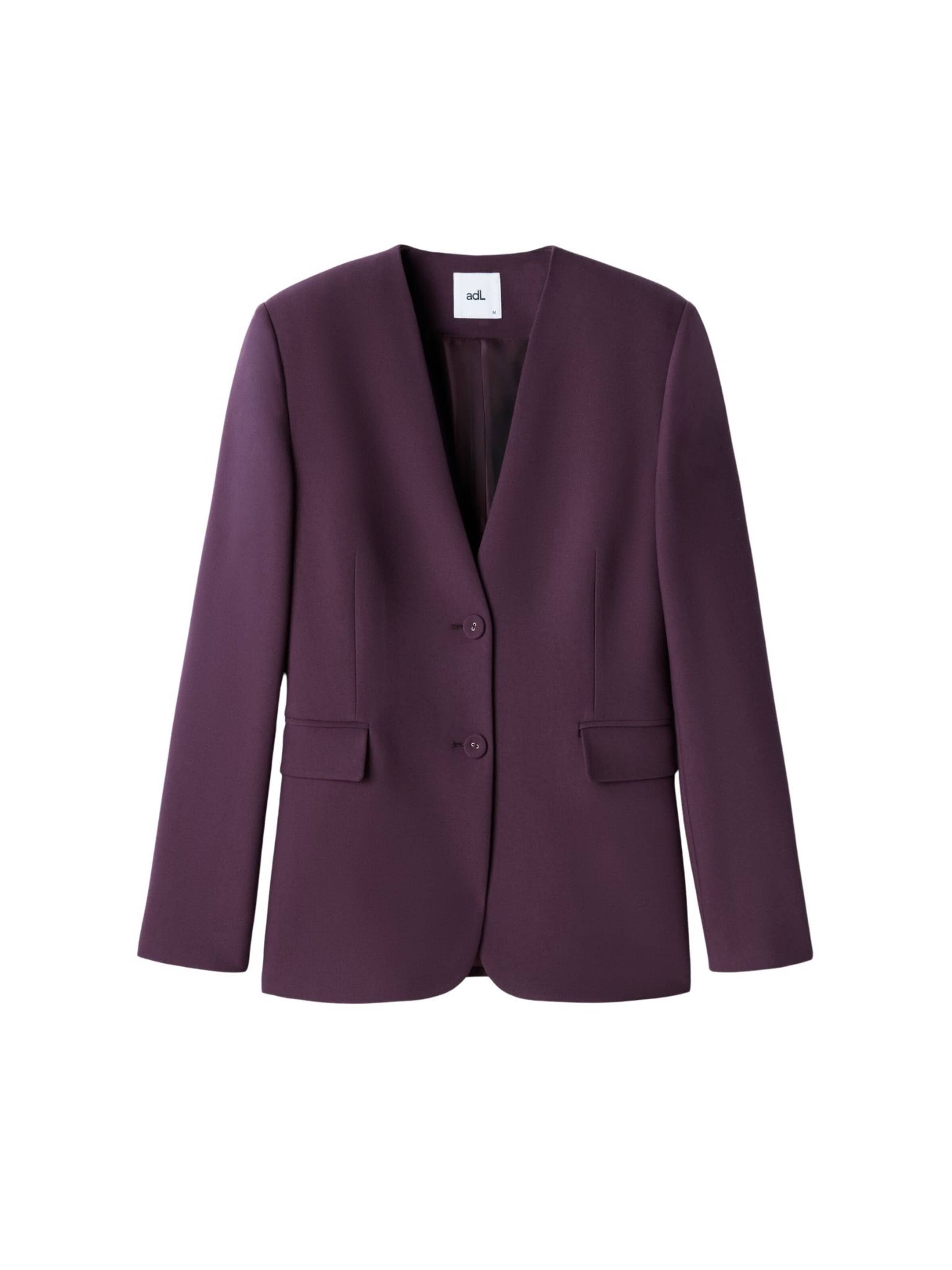 Blazer adl en violet : devant